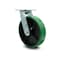 Service Caster 8 Inch Green Poly on Cast Iron Wheel Swivel Caster with Roller Bearing SCC SCC-30CS820-PUR-GB - alternate 1